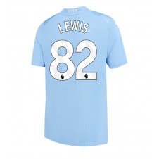 Manchester City Rico Lewis #82 Hemmatröja 2023-24 Korta ärmar